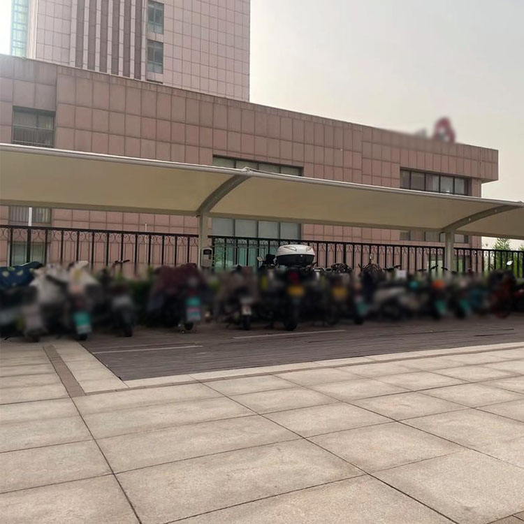 共和县膜结构电动车棚