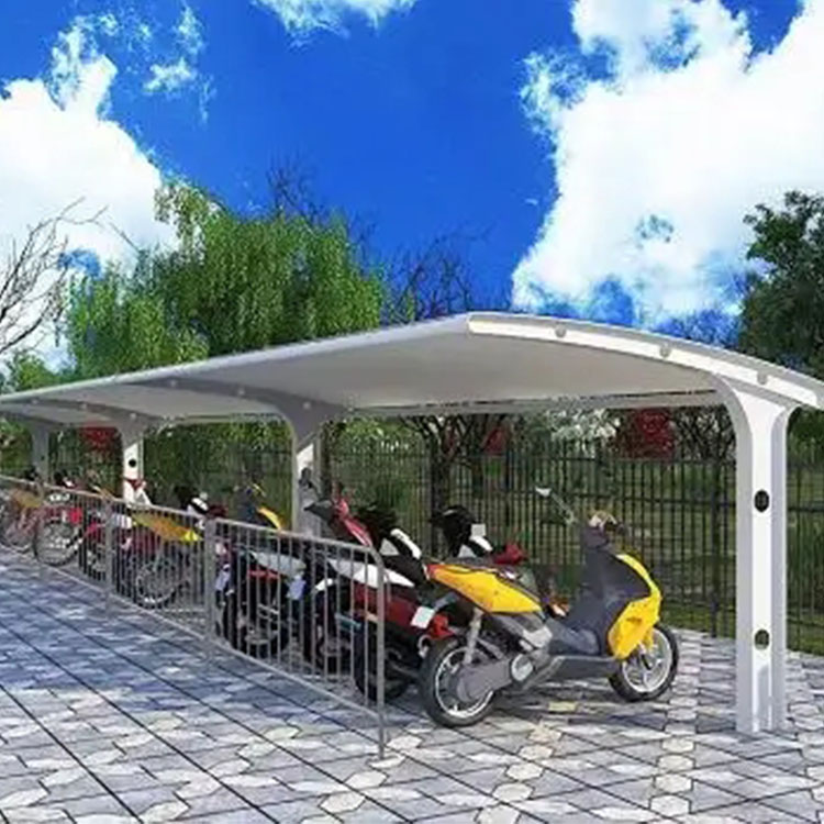 共和县膜结构电动车棚